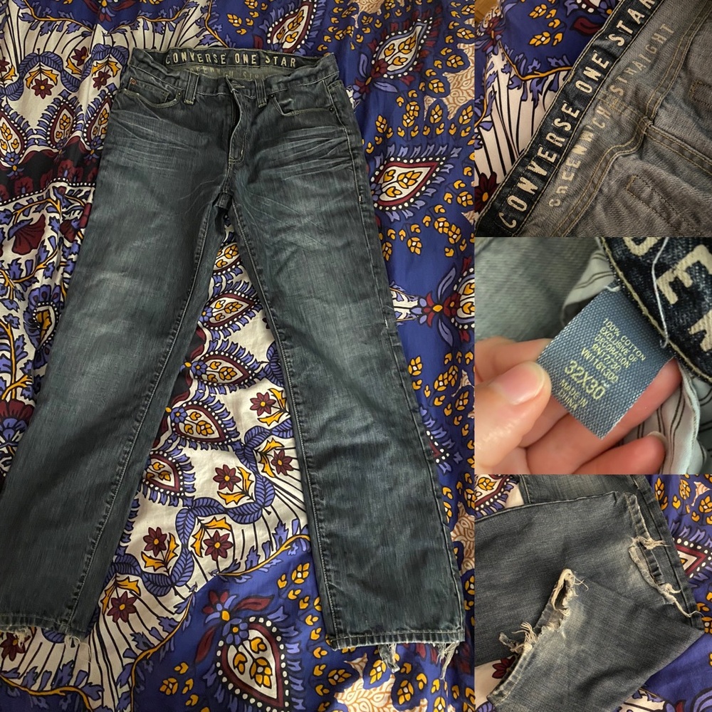 Converse Greenwhich Straight Jeans 32 X 30